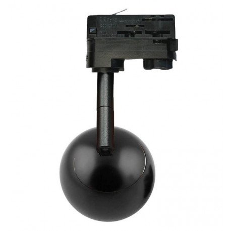 LED schijnwerper 10W voor driefase carril zwart CRI+93 24°