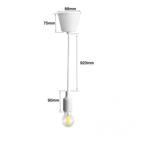 Hanglamp TURIN vintage E27 voor interieurdecoratie