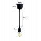Hanglamp TURIN vintage E27 voor interieurdecoratie