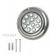 Ledschijnwerper voor zwembad 18W (IP68) RVS 316