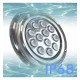 Ledschijnwerper voor zwembad 18W (IP68) RVS 316