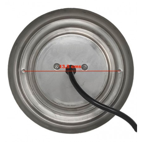 Foco LED sumergible 18W piscina IP68 acero inoxidable 316