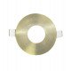 Aro fijo LED GU10-MR16 bronce para dicroica empotrable