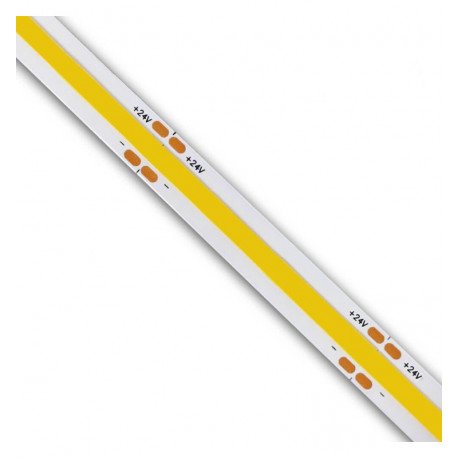 COB ledstrip 24V 15W/m CRI90 continu licht 512 LED/m 5m