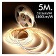COB ledstrip 24V 15W/m CRI90 continu licht 512 LED/m 5m