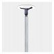 Columna URBAN galvanizada 3-4 m punta 60 mm para farola exterior