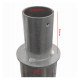 Columna URBAN galvanizada 3-4 m punta 60 mm para farola exterior