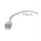 Siliconenkit IP65 voor ledstrips 10mm met connector en afschermhoes
