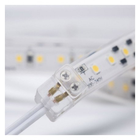 Siliconenkit IP65 voor ledstrips 10mm met connector en afschermhoes