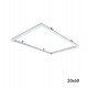 Inbouwframe voor ledpaneel 30x60 wit