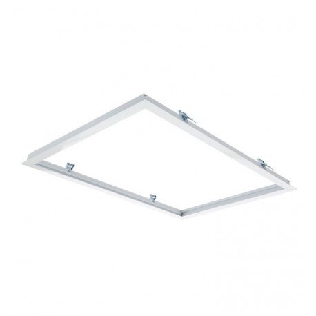 Inbouwframe voor ledpaneel 30x60 wit