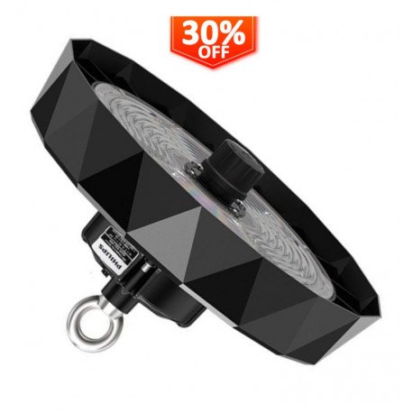 Led high-bay UFO 200W industrial dimbaar 1-10V IP65