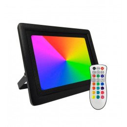 Ledschijnwerper buiten 30W RGB+W IP65 voor tuin en gevel