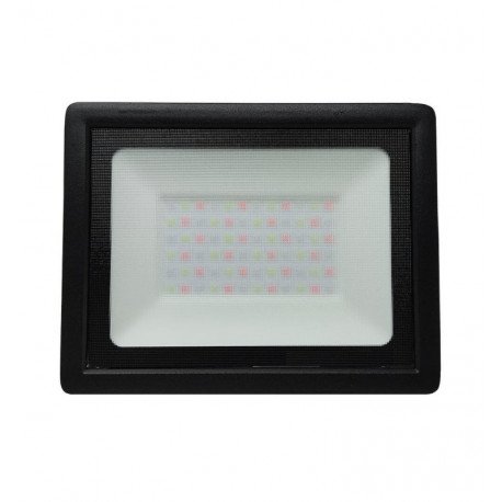 Proyector LED exterior 30W RGB+W IP65 para jardín y fachada