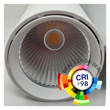 LED-schijnwerper 40W voor 1-fase rail 60° wit PHILIPS