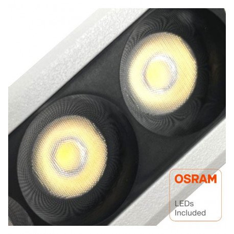 Inbouw led-downlight 8W OSRAM chip 3030 24° UGR17 anti-verblinding