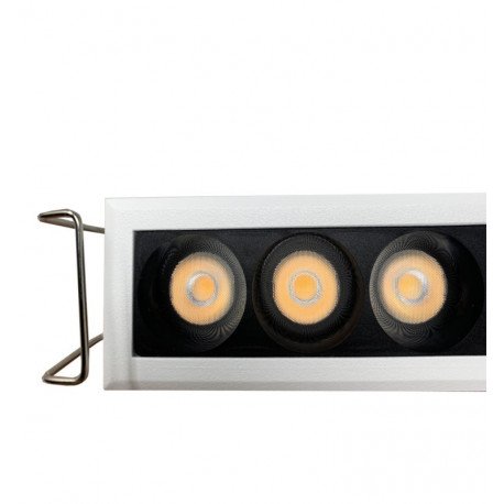 Downlight LED 8W OSRAM chip 3030 24º UGR17 antideslumbramiento