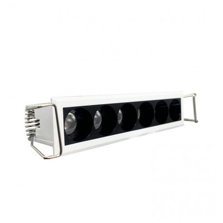 Downlight LED 8W OSRAM chip 3030 24º UGR17 antideslumbramiento