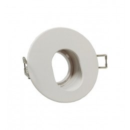 Downlight LED aro empotrable GU10 MR16 orientable Ø85mm aluminio