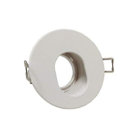 Downlight LED aro empotrable GU10 MR16 orientable Ø85mm aluminio