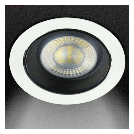 Inbouw-spot richtbaar GU10 MR16 aluminium Ø85 mm