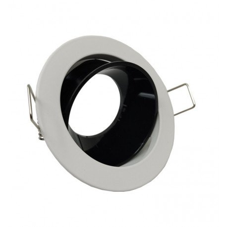 Inbouw-spot richtbaar GU10 MR16 aluminium Ø85 mm