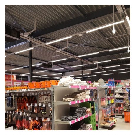 LED track lineaire schijnwerper 3-fase 41-66W 90° 150 cm multipower ARDENAL