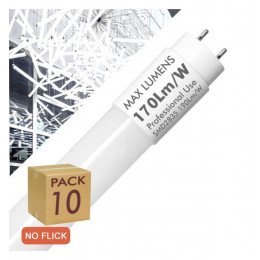 Ledbuis T8 10W 60cm glas hoge lichtopbrengst zonder flikkeren