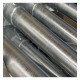 Columna troncocónica galvanizada 6 m para farola exterior