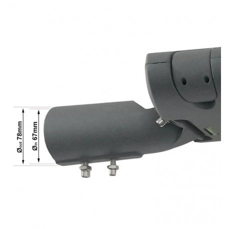 Farola LED 100W exterior CAPRI con driver Philips programable