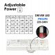 Led-schijnwerper voor 3-fase ledrail ODENSE 40W-38W-36W CRI+92 wit