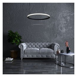 Hangende led-lamp circulair 54W voor interieurdecoratie 90cm