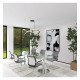 Hangende led-lamp circulair 54W voor interieurdecoratie 90cm
