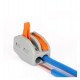 Snelle connector 2 ingangen PCT-212 voor elektrische kabel 0,08-4 mm²