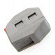 Snelle connector 2 ingangen PCT-212 voor elektrische kabel 0,08-4 mm²