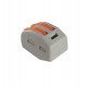 Snelle connector 2 ingangen PCT-212 voor elektrische kabel 0,08-4 mm²