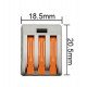 Snelle connector met 3 ingangen PCT-212 voor elektrische kabel 0,08-4 mm²