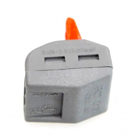 Snelle connector met 3 ingangen PCT-212 voor elektrische kabel 0,08-4 mm²