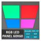 LED paneel 60x60 40W dimbaar SMART CCT+RGB (Google/Alexa)