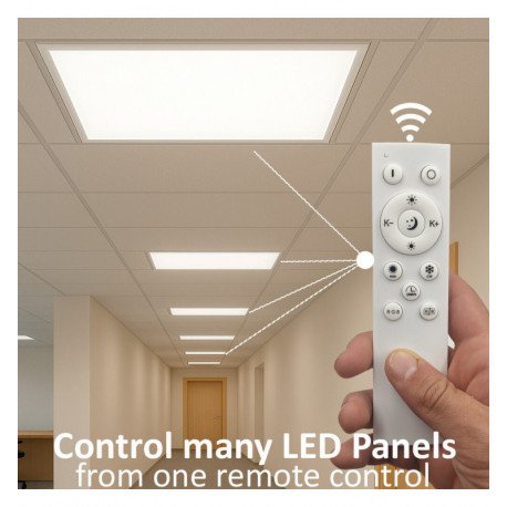 Panel LED 60x60 40W regulable CCT+RGB SMART Google/Alexa