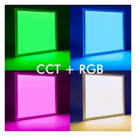 Panel LED 60x60 40W regulable CCT+RGB SMART Google/Alexa