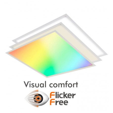 Panel LED 60x60 40W regulable CCT+RGB SMART Google/Alexa
