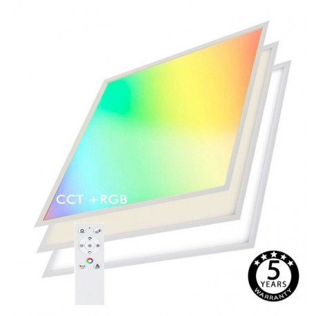Panel LED 60x60 40W regulable CCT+RGB SMART Google/Alexa