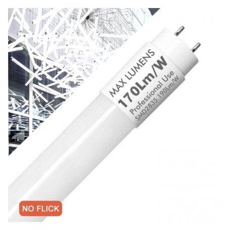 Tubo LED T8 25W 150cm cristal 4250Lm sin parpadeo
