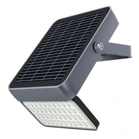 Proyector LED solar exterior 100W OSRAM chip 5700K ALL IN ONE