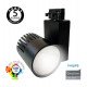 LED schijnwerper 40W UPPSALA zwart 24° monofasige rail