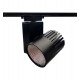 LED schijnwerper 40W UPPSALA zwart 24° monofasige rail