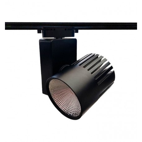 LED schijnwerper 40W UPPSALA zwart 24° monofasige rail