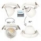 Inbouw downlight LED 30W richtbaar 24° 3CCT CRI+92