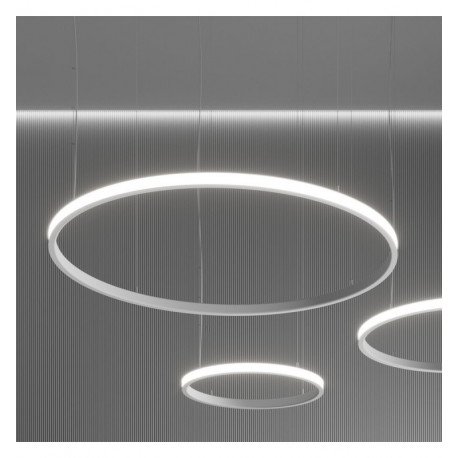 Ronde hangende led-lamp 54W wit SPACE VENUS 90 cm